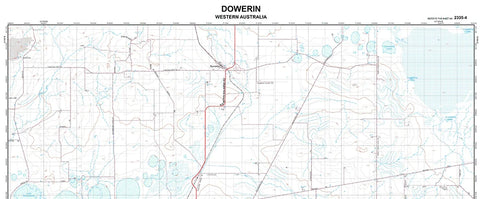 WA Topo 50 Maps — Landgate Topographic Map Series of Western Australia