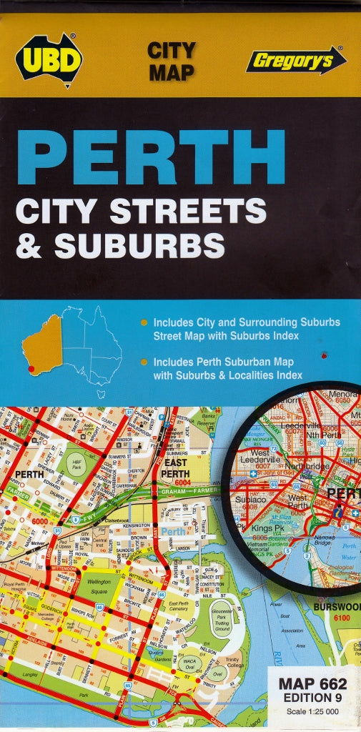 Perth Cbd Map.pdf Perth City Streets & Suburbs Map 662 – UBD | Mapworld