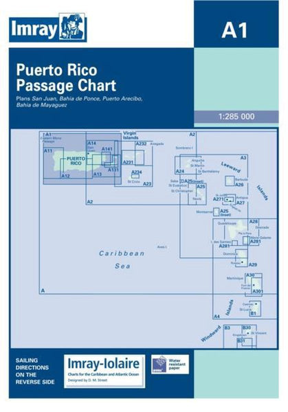 Puerto Rico Imray Chart — Imray nautical chart