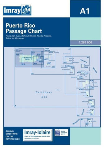 Puerto Rico Imray Chart — Imray nautical chart