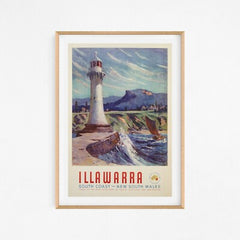 TRAVEL POSTER - Illawarra South Coast New South Wales – detail view | Mapworld