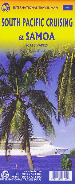 South Pacific Cruising & Samoa ITMB Map