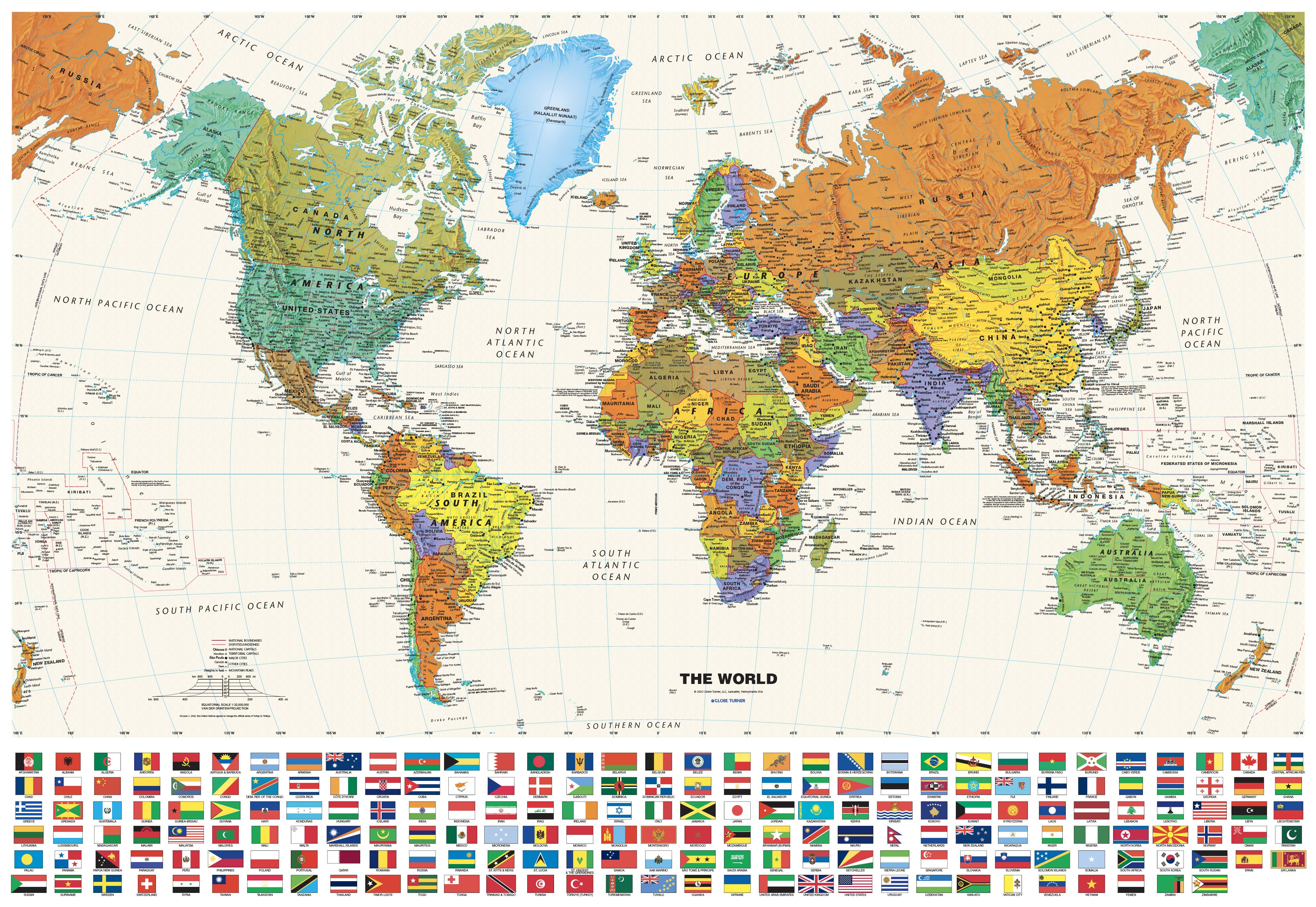 World Map Atlas Flag World Map With Flags Vectors Illustrations For world-map-atlas-flag-world-map-with-flags-vectors-illustrations-for