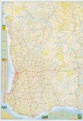 Western Australia & Southern WA Large QPA Map