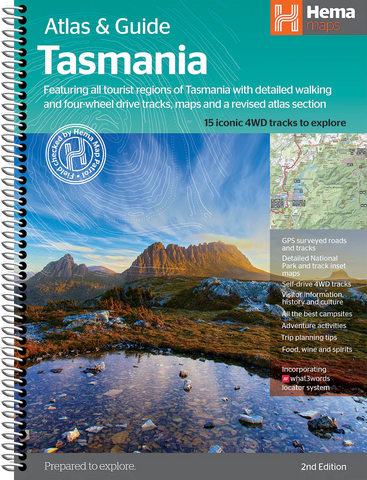 Tasmania Atlas & Guide Hema
