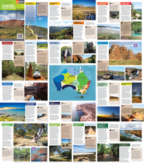 Australia Road & Terrain Map Hema