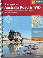 Australia Touring Atlas Spiral Bound New 13th Edition
