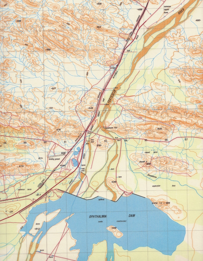Dookie Map Miscellaneous 1:100k – Geoscience Australia | Mapworld