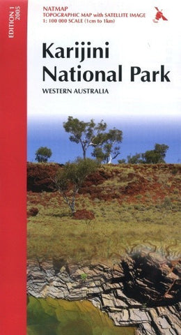 Karijini National Park Map – Geoscience Australia