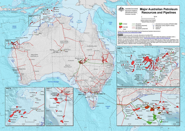 Australian Petroleum Resources & Pipelines 2019