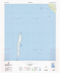 1548 Bernier 1:100k Topographic Map