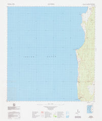 1549 Quobba 1:100k Topographic Map