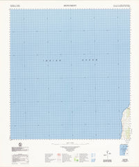 1550 Monument 1:100k Topographic Map