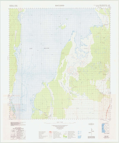 1649 Macleod 1:100k Topographic Map