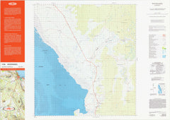 1746 Wooramel 1:100k Topographic Map