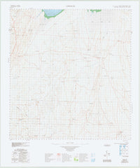 1752 Giralia 1:100k Topographic Map