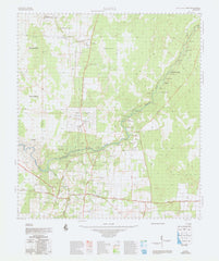 1842 Ajana 1:100k Topographic Map