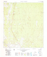 1843 Nerren Nerren 1:100k Topographic Map