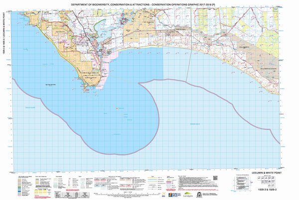 Leeuwin & White Point 50k COG Topographic Map