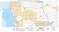 Pt Green Head, Lesueur & Coomallo 50k COG Topographic Map