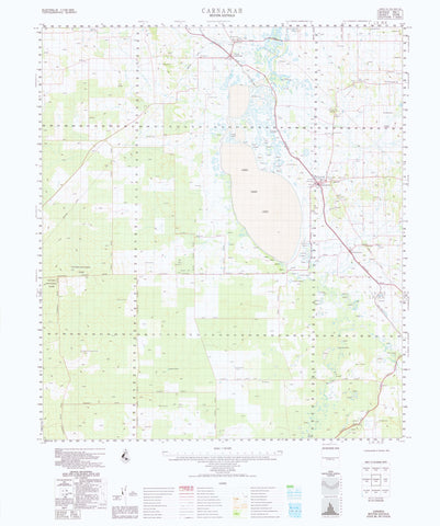 2038 Carnamah 1:100k Topographic Map