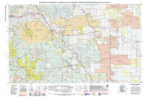 Wilga & Evans 50k COG Topographic Map