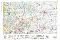 Bridgetown & Boyup Brook 50k COG Topographic Map