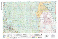 Dwellingup & Duncan 50k COG Topographic Map