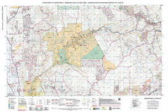 Jumperkine & Toodyay 50k COG Topographic Map