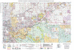 Mundaring & Chidlow 50k COG Topographic Map