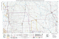 Wannamal & Calingiri 50k COG Topographic Map