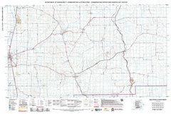 Walebing & Bindi Bindi 50k COG Topographic Map