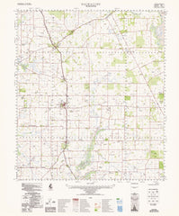 2237 Dalwallinu 1:100k Topographic Map