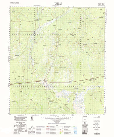 2241 Yalgoo 1:100k Topographic Map