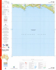 2327 Parry Inlet 1:100k Topographic Map