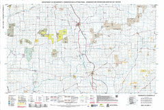 Highbury & Piesseville 50k COG Topographic Map