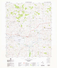 1:100k Geoscience Topographic Maps of Australia