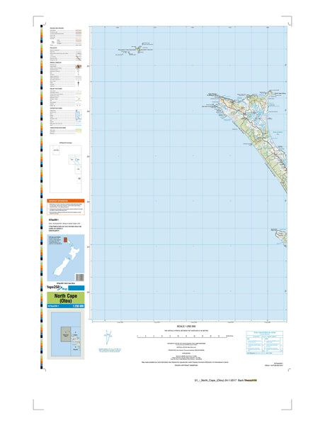 01 - North Cape (Otou) Topo250 map