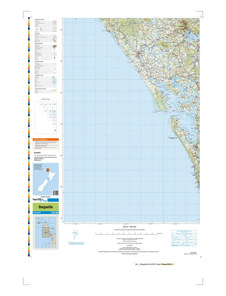 04 - Dargaville Topo250 map