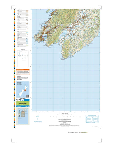 16 - Wellington Topo250 map