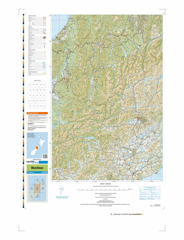 18 - Murchison Topo250 map