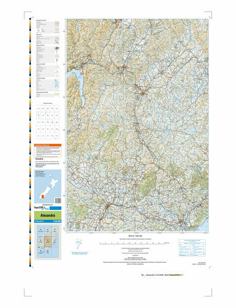 Alexandra Point Map 26 - Alexandra Topo250 map | Mapworld