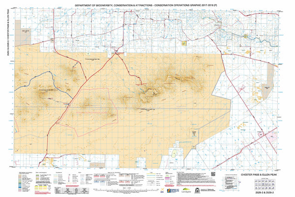 Chester Pass & Ellen Peak 50k COG Topographic Map