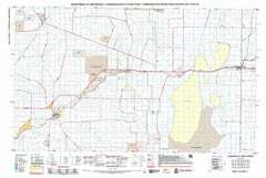 Kukerin & Lake Grace 50k COG Topographic Map