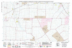 Burngup & Lake Biddy 50k COG Topographic Map