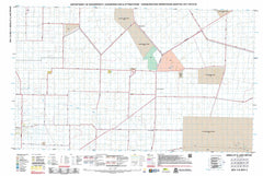 Minelup & Lake Bryde 50k COG Topographic Map