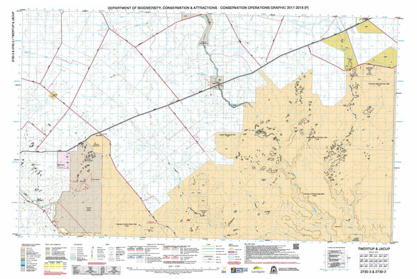 Twertup & Jacup 50k COG Topographic Map