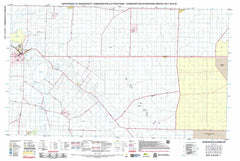 Newdegate & Bowler 50k COG Topographic Map