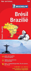 Brazil Michelin Map 764