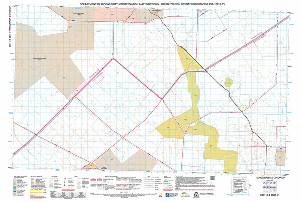 Magdhaba & Chidnup 50k COG Topographic Map